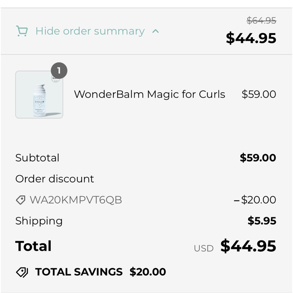 Evolvh WonderBalm